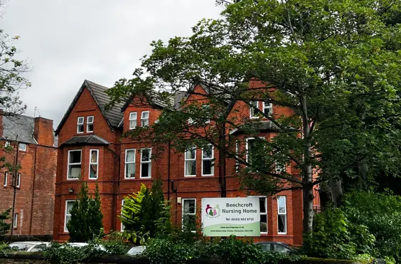Beechcroft - outside view of care home